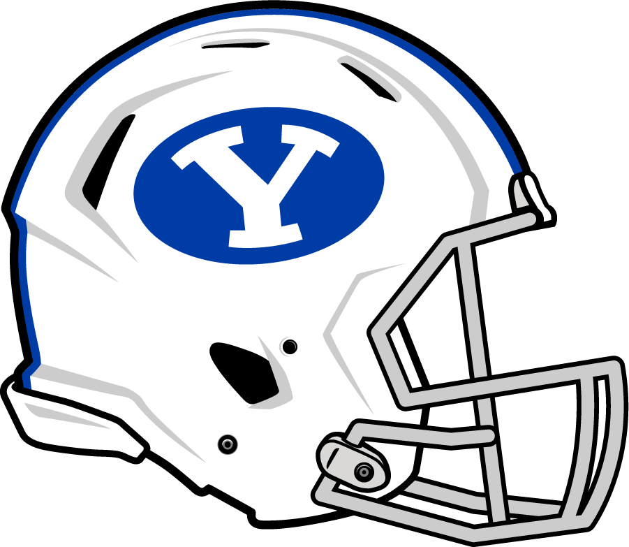 Brigham Young Cougars 2020-Pres Helmet Logo diy iron on heat transfer
